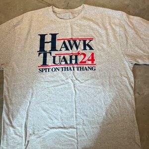 Hawk tuah t shirt Fits